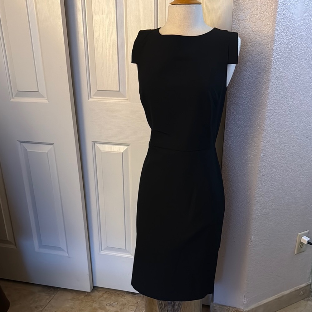 Elegant Black Sleeveless Dress
